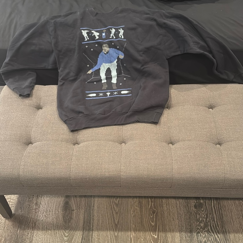 Drake Hotline Bling large crew neck sweatshirts
